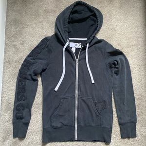Fox Riders Co Zip Up Hoodie